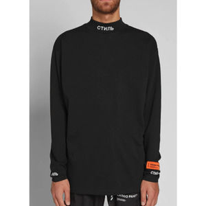 Heron Preston СТИЛЬ "STYLE" logo Mock Neck